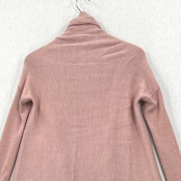 LULULEMON Wrap It Up Sweater Womens XS Pink Merino Wool Cardigan Athletic - Picture 6 of 16